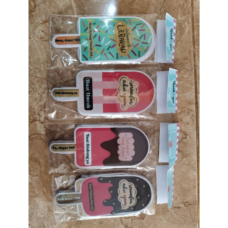 

amplop ice crem isi 10