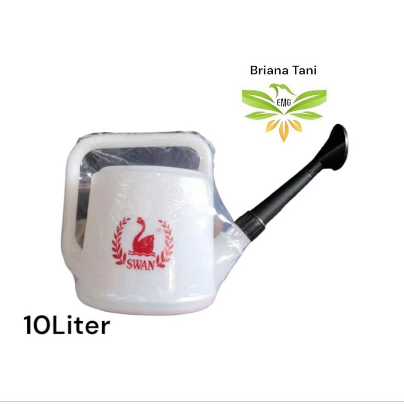 Gembor Swan Putih 10 liter Alat Penyiram Tanaman Peralatan Berkebun Golden Agin Claris