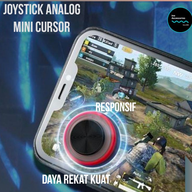 Joystick BUTTON Analog mini Kursor Gaming Anti Slip Ff Pubg Mobile Legends