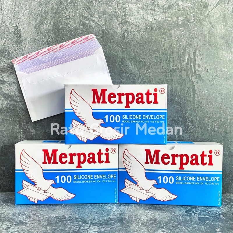 

AMPLOP MERPATI KECIL PER BOX ISI 100 LEMBAR