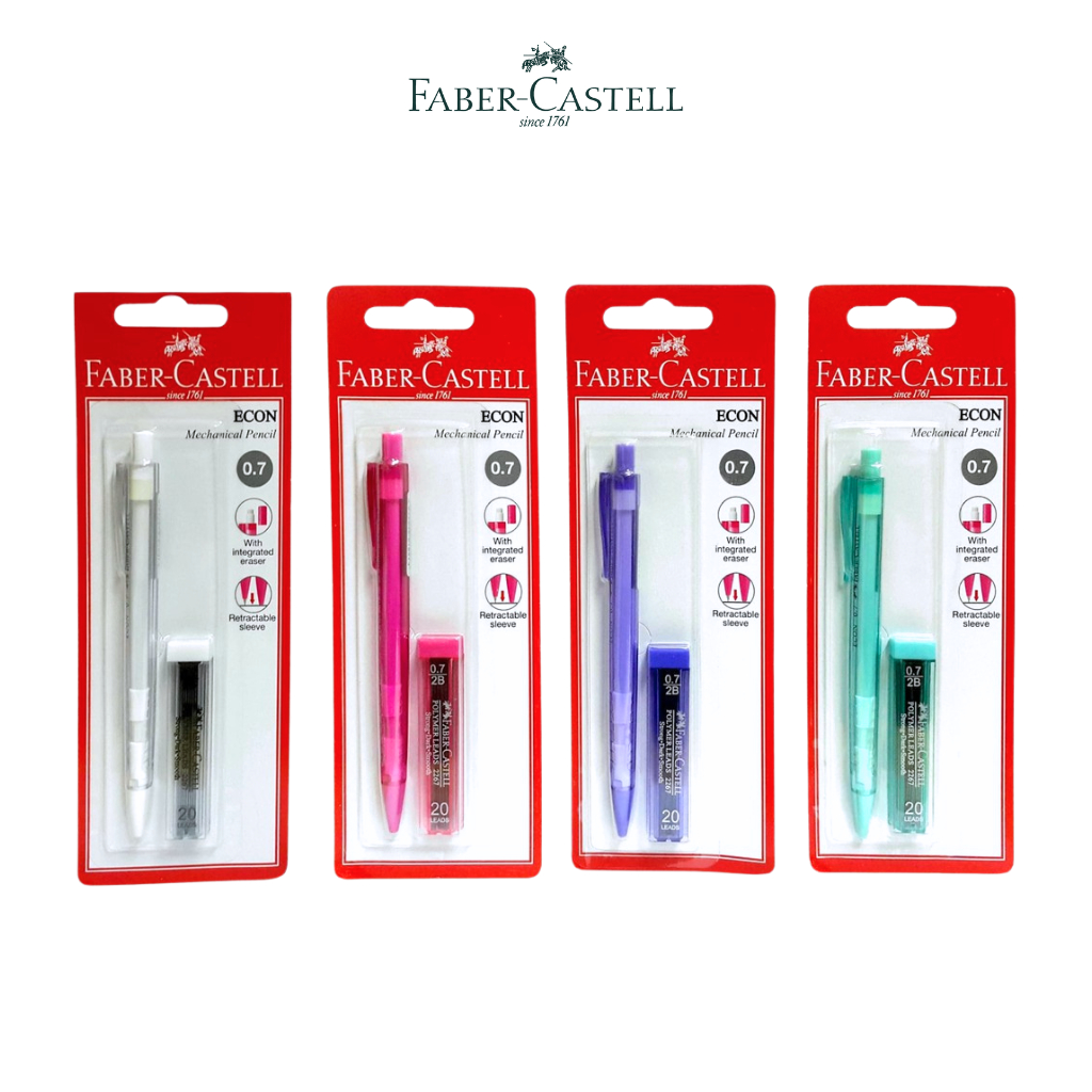 

Mechanical Pencil Econ 0.7 + FREE Refill Faber-Castell 134301