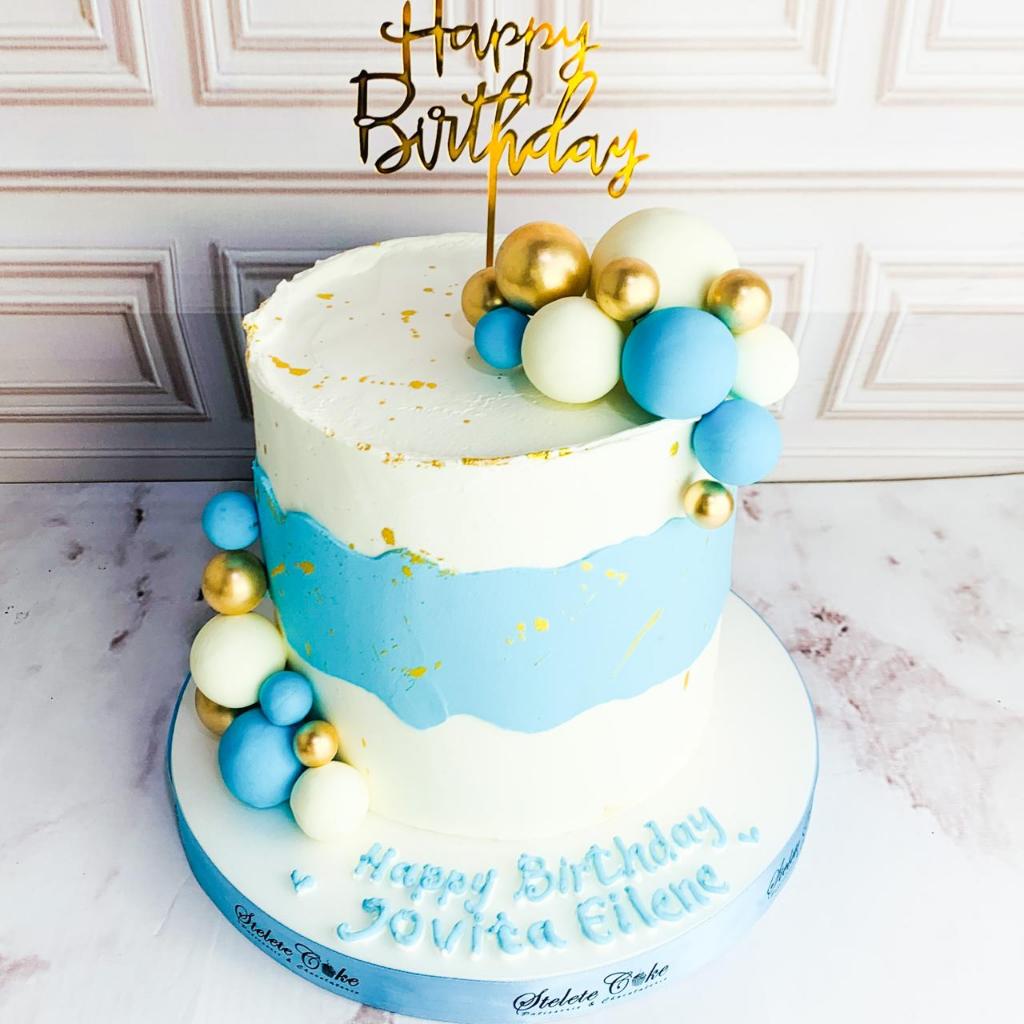

Kue Ulang Tahun/Birthday Cake/Kue Ultah Tema Blue/Kue Vintage/Kue Birthday Jakarta