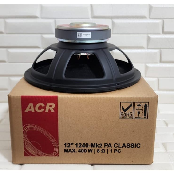 speaker acr 12 inch full range 1240 mk2 classic new