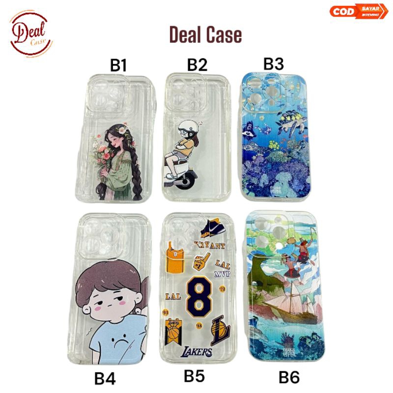 Case Hp Tipe IPHONE 14 PRO  / Clear Case / Case Bening / Clear Case Gambar / Case 2D / Case Polos / 