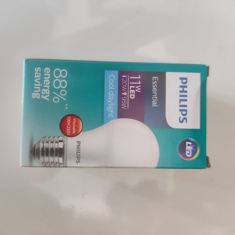 LAMPU PHILIPS 11W LED ESSENTIAL LAMPU 11 WATT PHILIPS