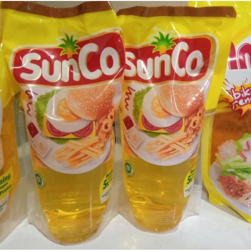 

Sunco minyak goreng sawit kemasan reffil 2 liter