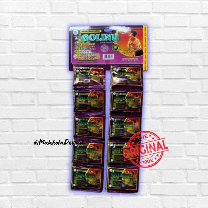 

Golinu Kapsul Asam Urat Original