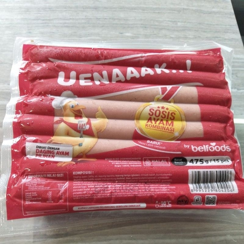 

Belfoods Sosis Ayam kombinasi 475g