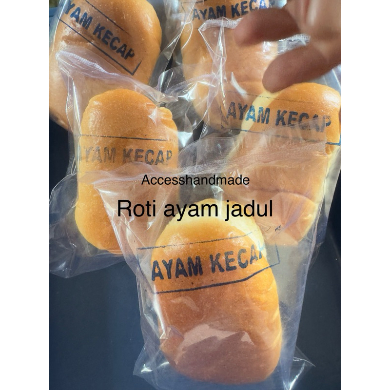 

Roti Jadul Ayam kecap Halal enak empuk