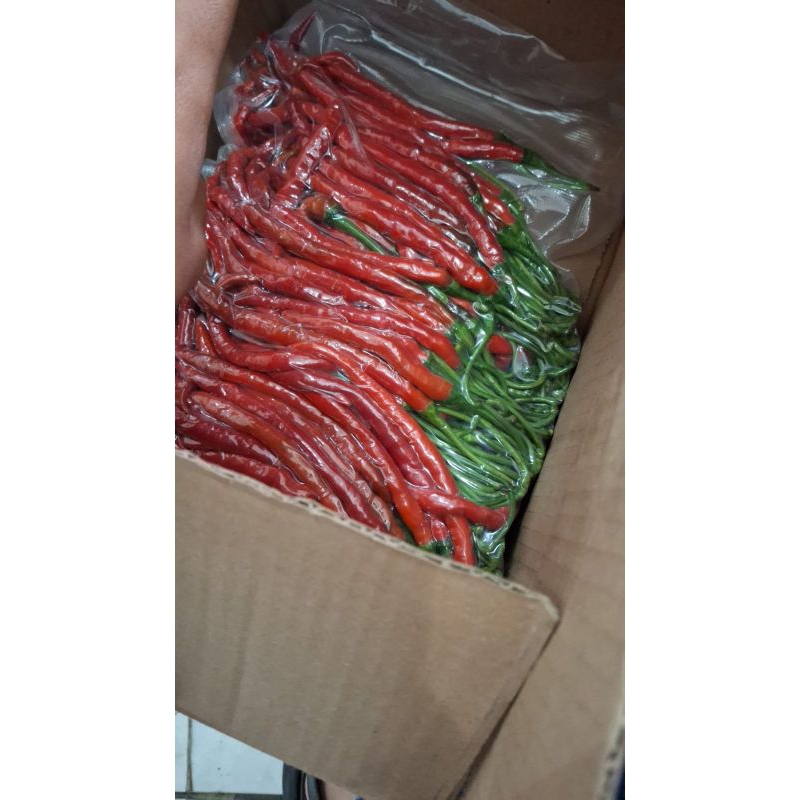 

cabe merah keriting fresh 5 kg termurah