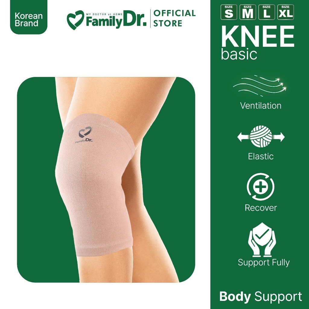 FamilyDr Knee Support Basic Untuk Kesehatan Lutut