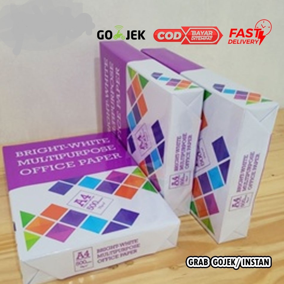 

Ay00! Kertas Fotocopy Print HVS A4 BMO 75 gr Box Dus Copier Multifungsi Paling Murah