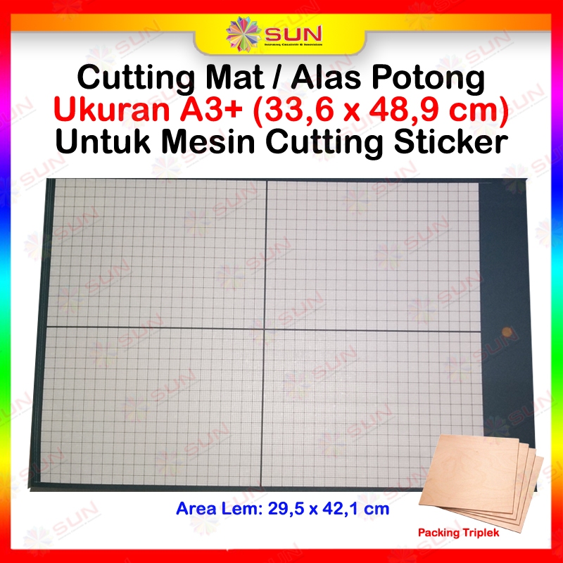 Cutting Mat Alas Potong Untuk Mesin Cutting Sticker Ukuran A3, A1