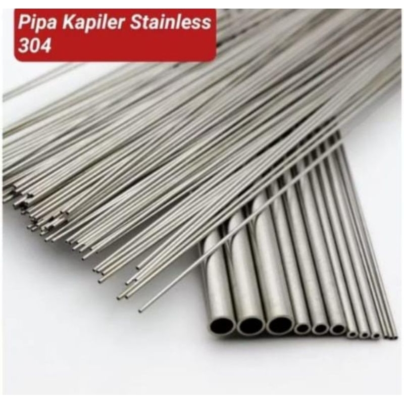 Pipa Kapiler Stainless 304 dan Pipa Kapiler Tembaga