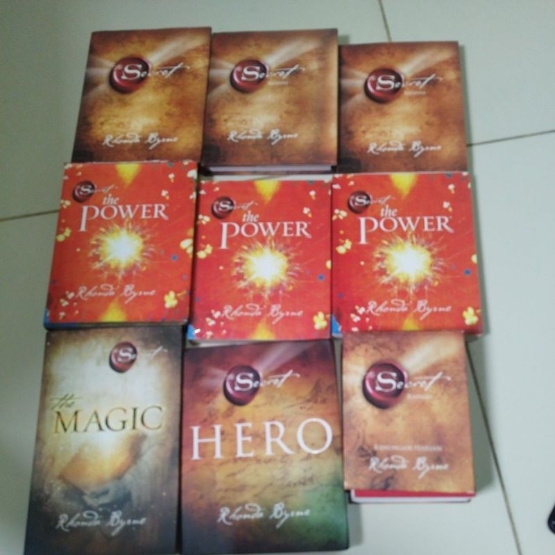 Rahasia Rhonda Byrne the secret, the magic, the power Rhonda Byrne Bahasa Indonesia