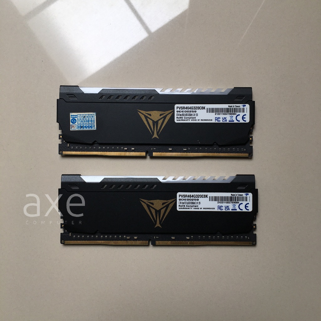 Ram 64gb 3200mhz ddr4 kit patriot viper