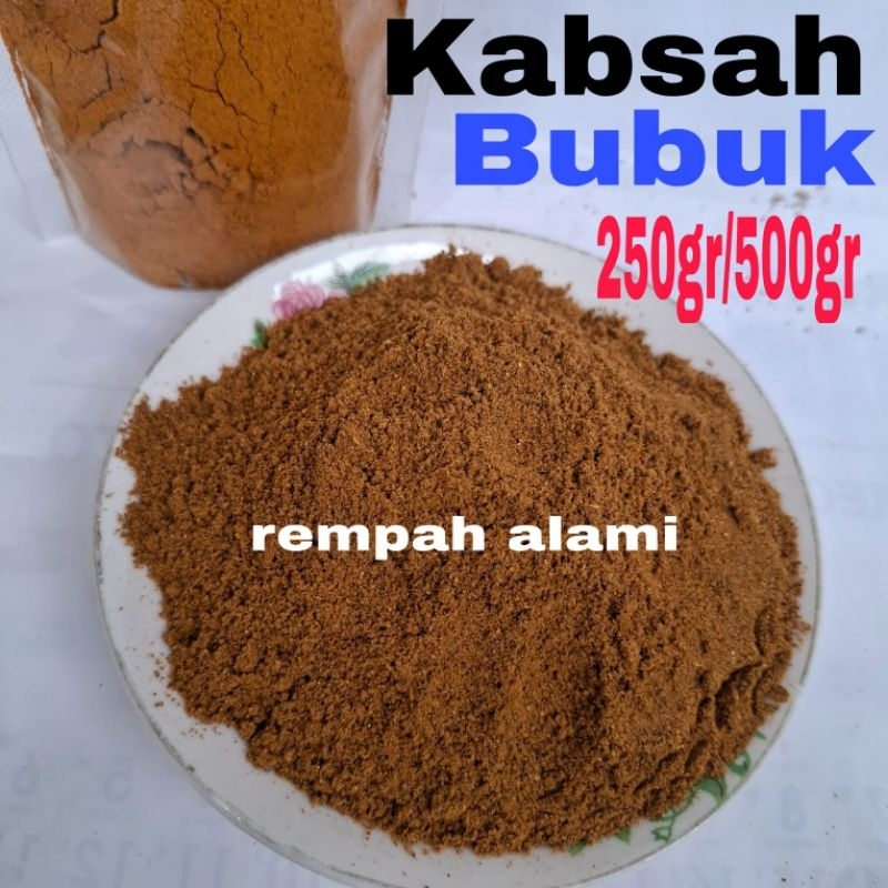 

Rempah Nasi Kabsah Bumbu Bubuk Murni 250/500gr