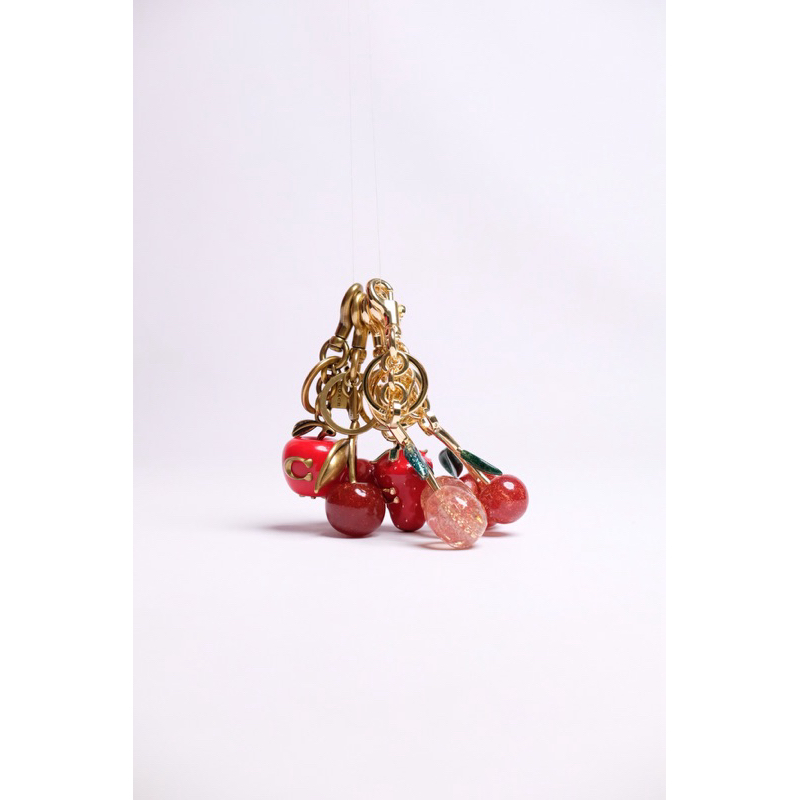 Coach Charm Cherry