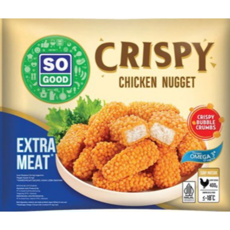 

So Good Crispy Chicken Nugget 400gr