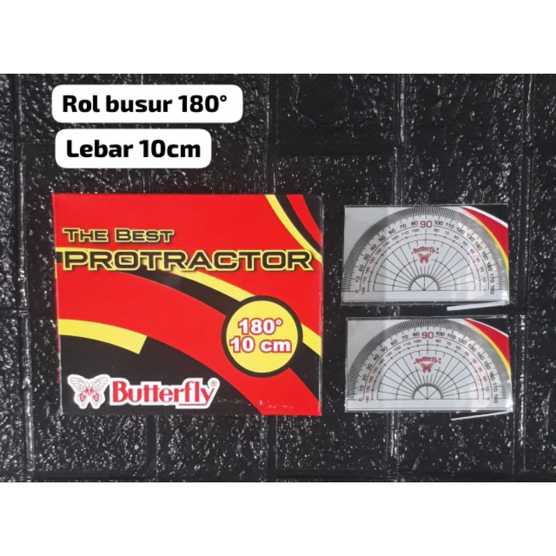 

rol busur 180° butterfly