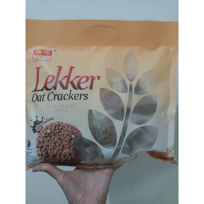 

Hoopie Lekker Oat Crackers 245gr