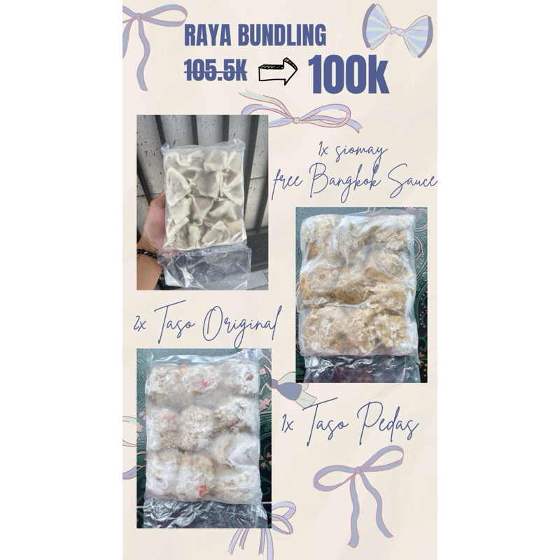 

Bundling Tahu Bakso dan Siomay