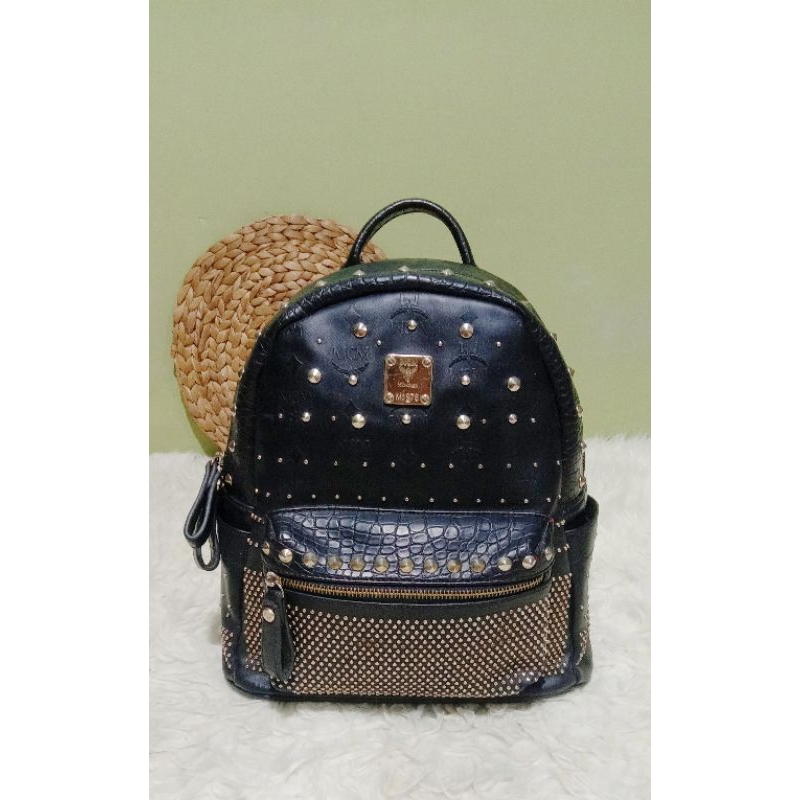 Tas Ransel Backpack MCM Preloved Second
