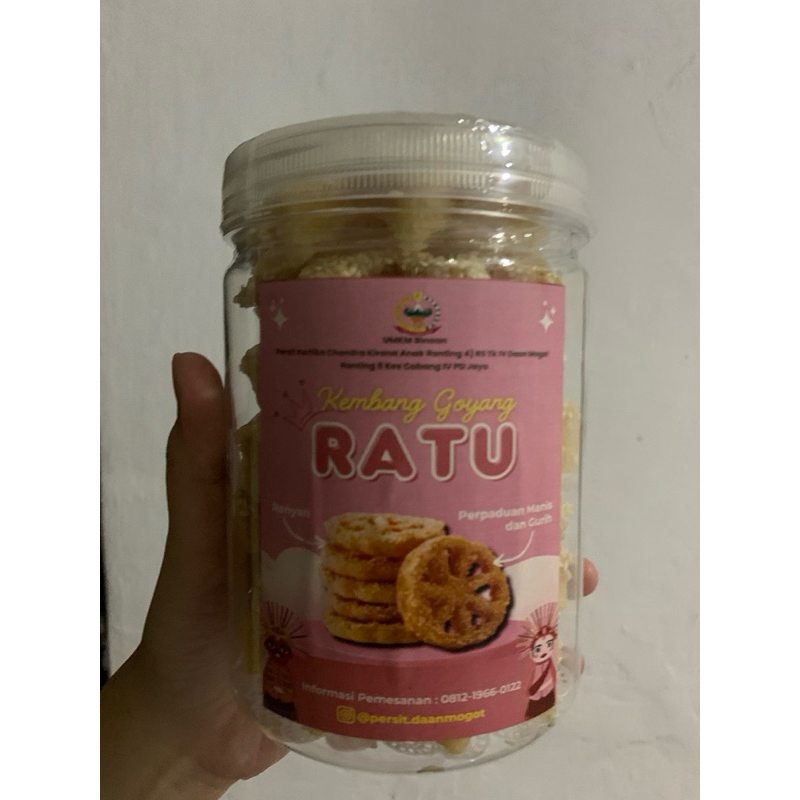 

Kembang Goyang RATU Toples