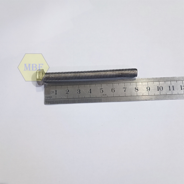 M8 x 80 Baut Hexagon Stainless 304 M8x80