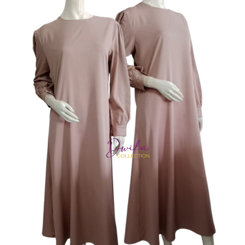 GAMIS WANITA POLOS SILK