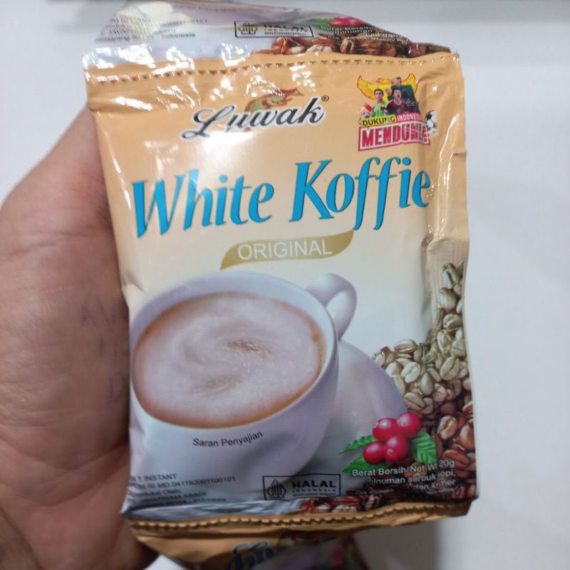 

LUWAK WHITE KOPI (isi 10)