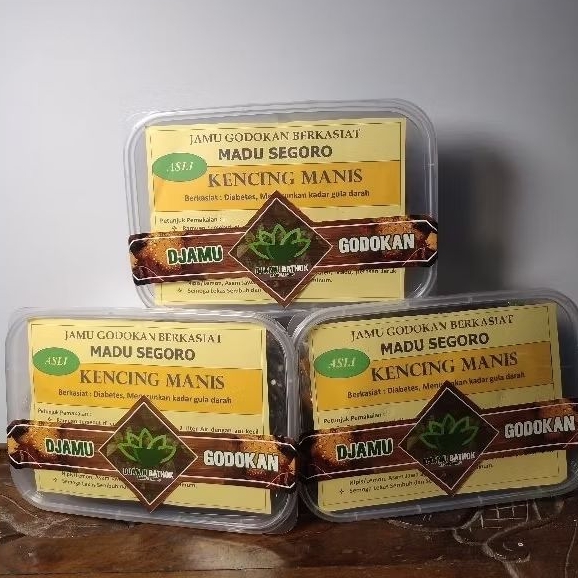 

Jamu godog/jamu rebus diabetes manjur alami