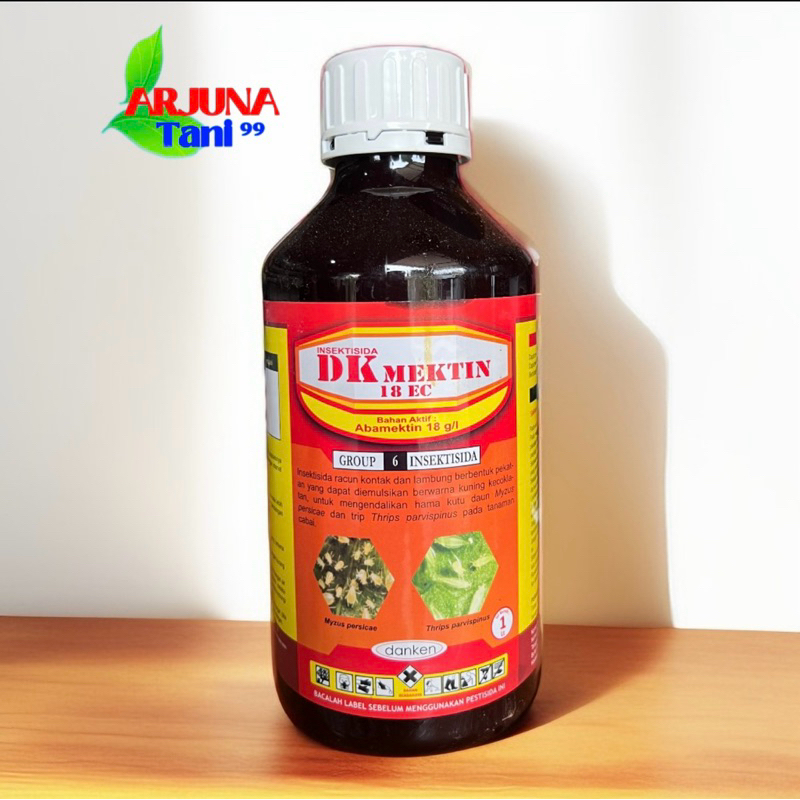Insektisida DK MEKTIN 18 EC 1LTR Abamectin Kuning