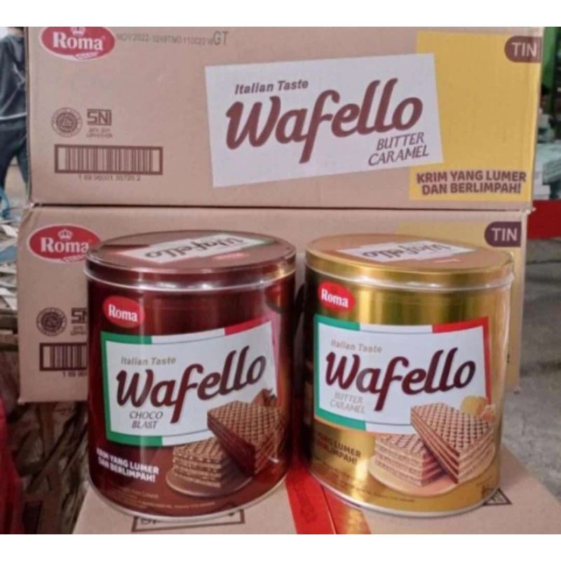 Biskuit Wafello (Ecer/Dus)