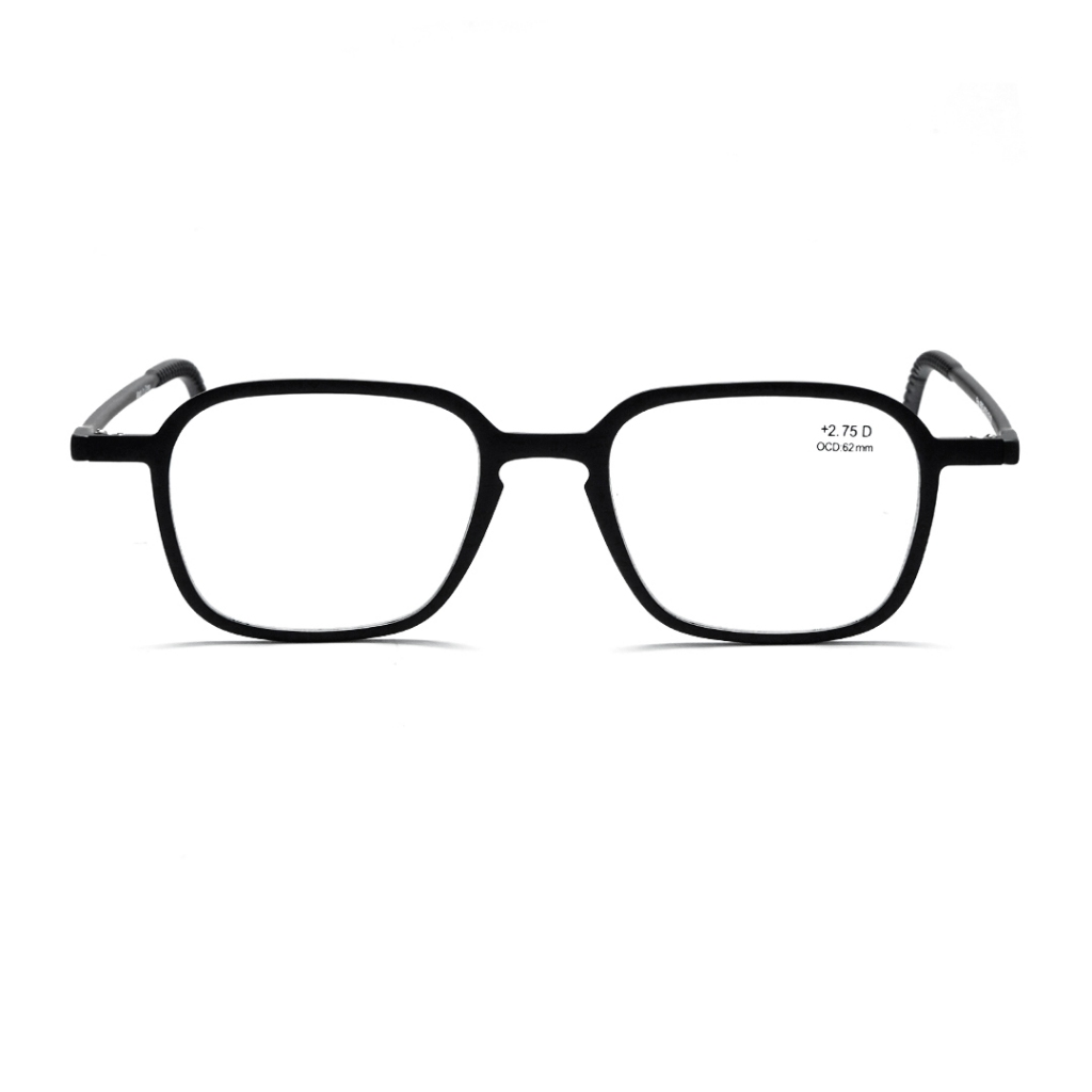 Optik Tunggal Kacamata Baca PF - R005 C1 (Black)