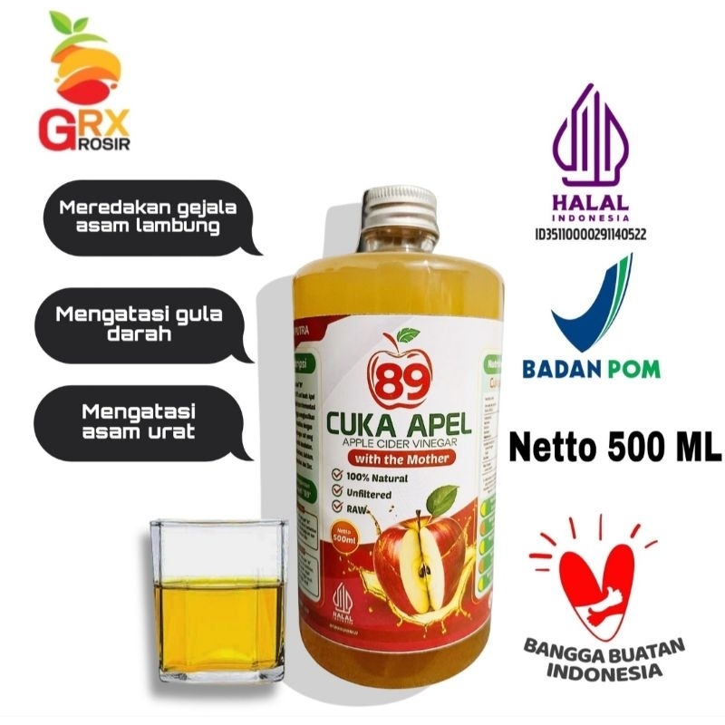 

cuka apel 89 500ml