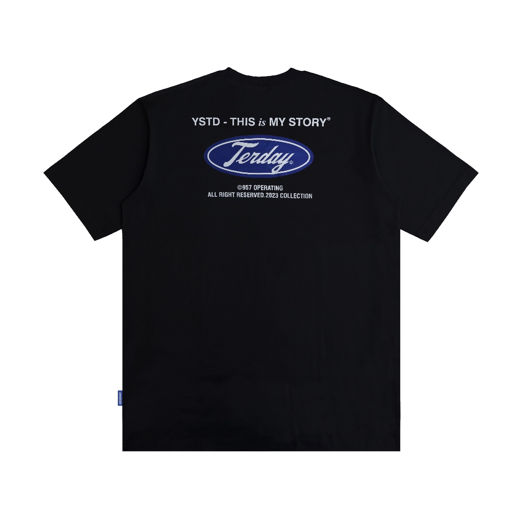 Yesterday – Baju Kaos Distro Pria Original T-Shirt Pria Cowok Keren Hitam Forde