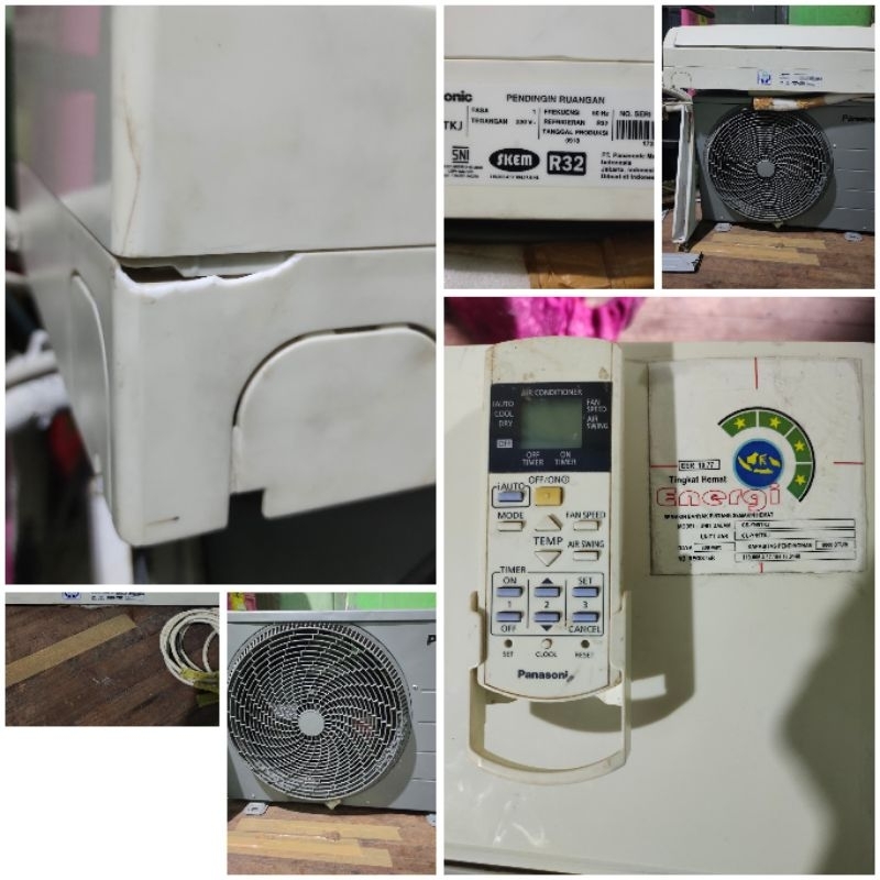 ac bekas panasonic 1pk