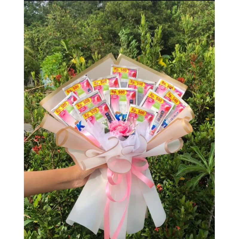 Buket bunga  hari ibu