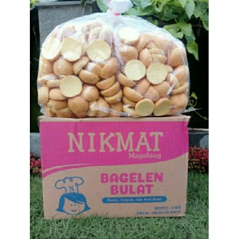 

1karton Roti bagelan nikmat 2000gram