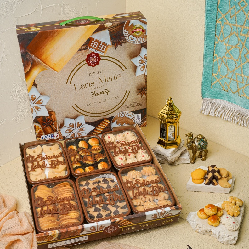 

HAMPERS PAKET KUE LEBARAN - FAMILY COOKIES by Laris Manis