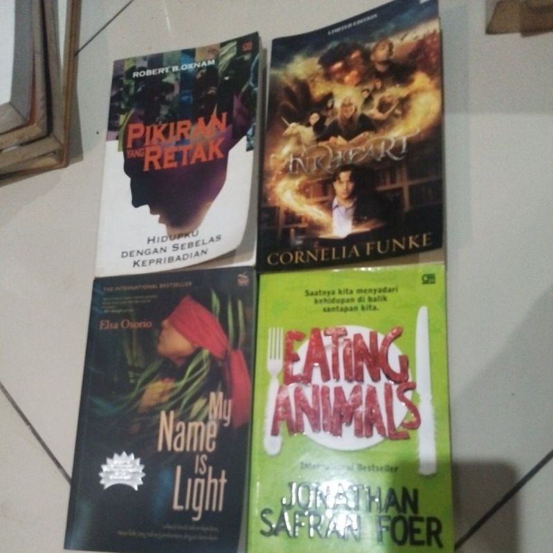 pikiran yang retak, Inkheart, My Name Is Light, Eating Animals