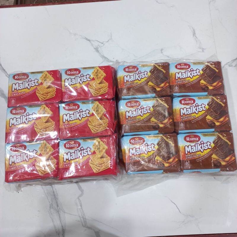 

ROMA/BISKUIT ROMA Malkist/ 7 crunchy layers / 1pack ( 6 bungkus )
