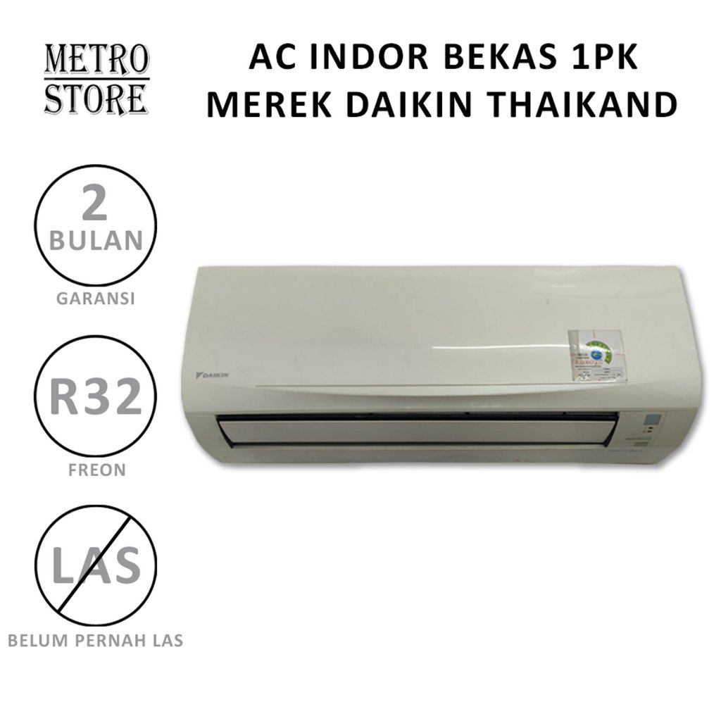 unit ac indor second bergaransi 2 bulan