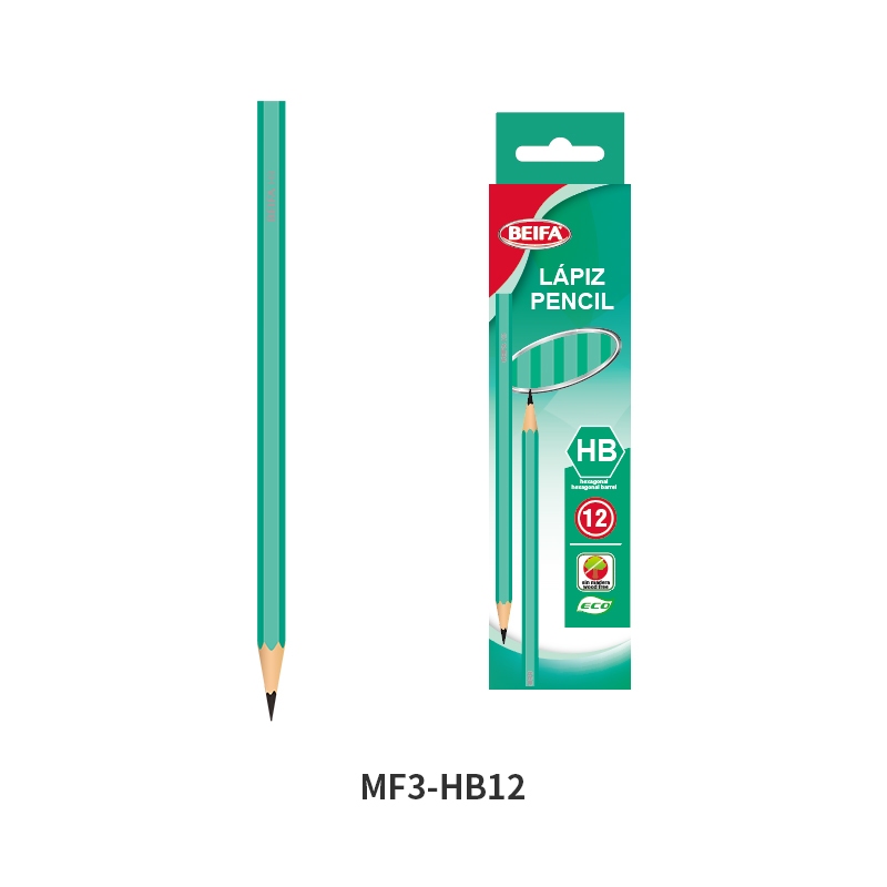 

Jual Produk Beifa Pencil HB MF3 Green - 1 Box Isi 12, Cocok untuk Belajar & Menulis ''