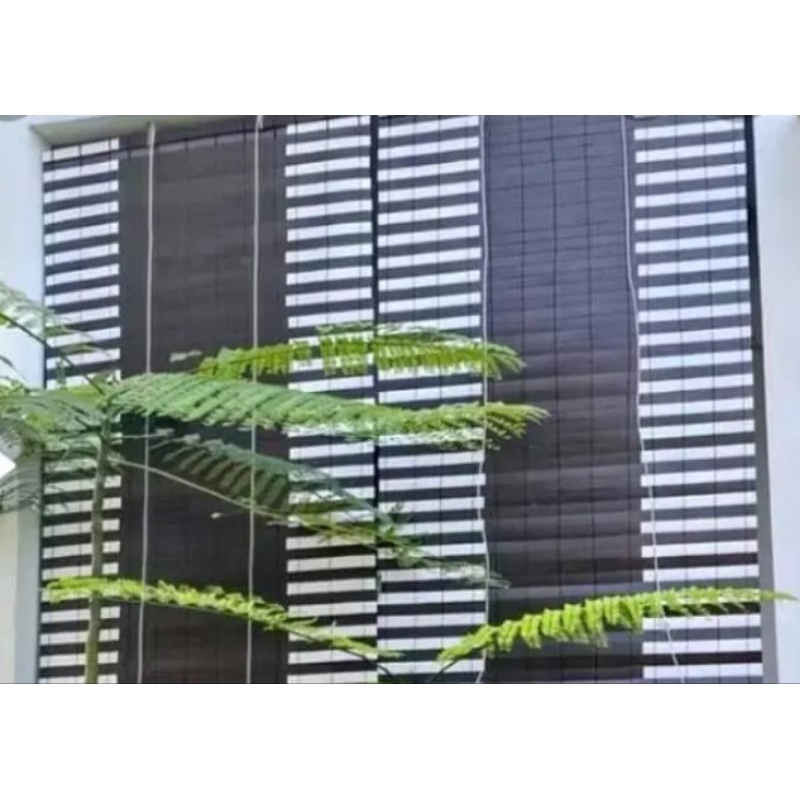 tirai pvc outdoor tahan panas dan air hujan kerai lipat