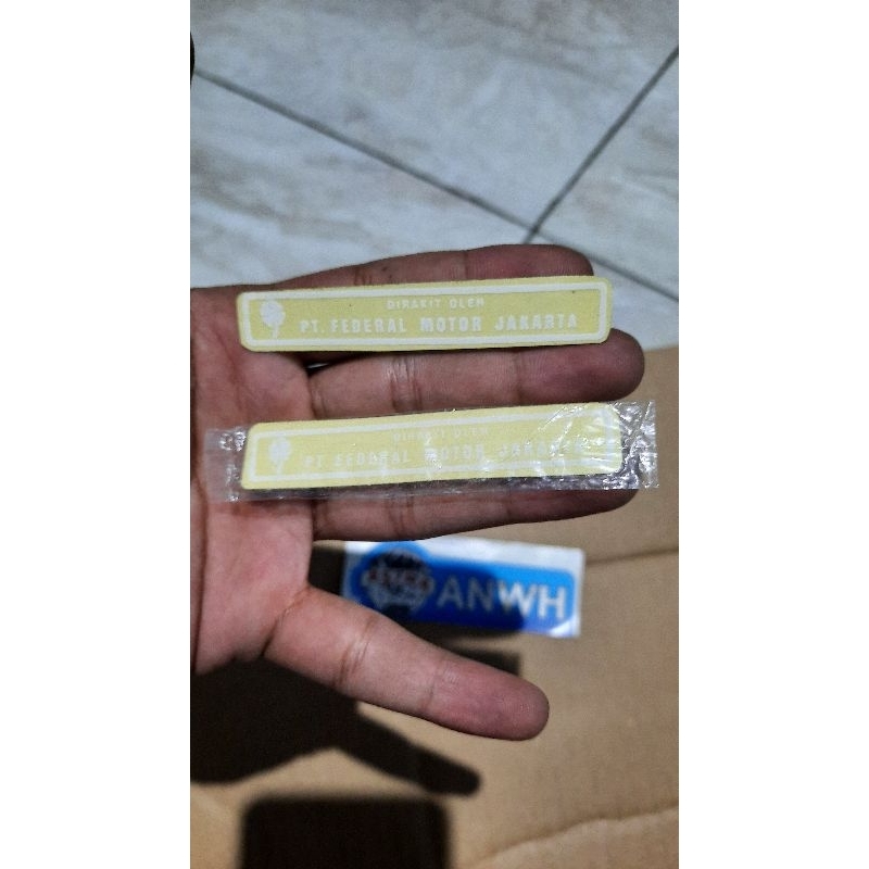 Stiker Swing Arm Astrea Grand Prima Star