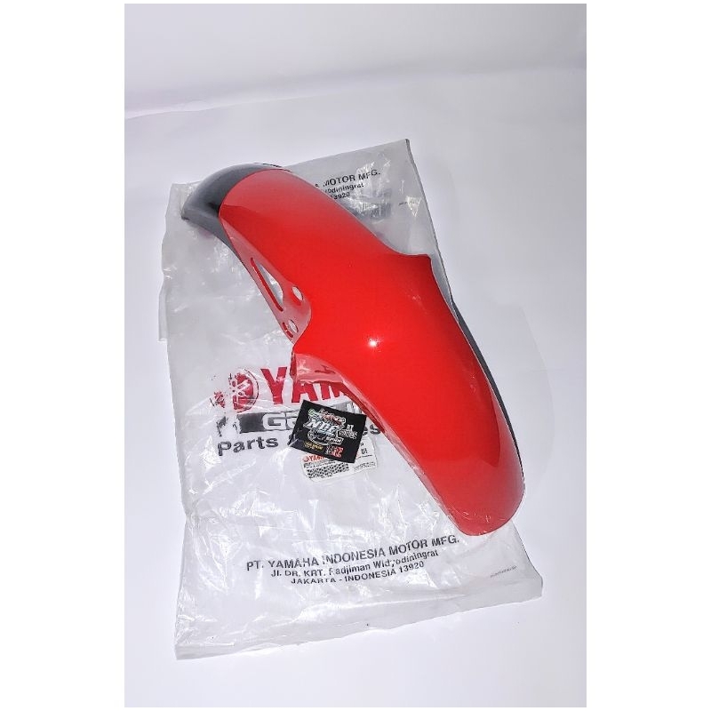 SPAKBOR RX KING COBRA MERAH CABAI ORIGINAL SLEBOR DEPAN RXKING BIBIR MERAH ORI YGP YAMAHA GENUINE PA