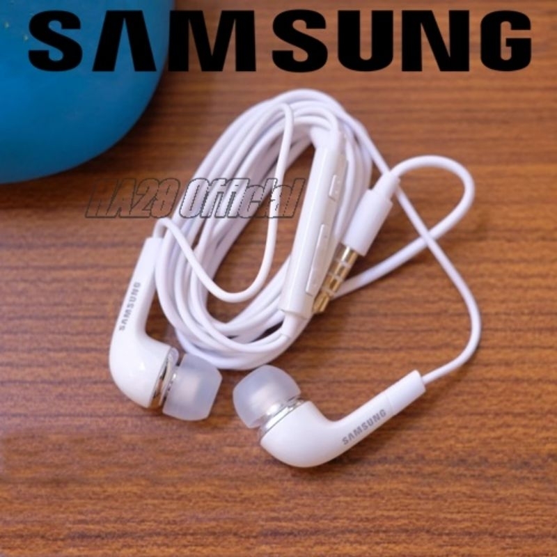 Headset Samsung Earphone in-ear Stereo Bass Ear buds ORIGINAL Universal Jack Audio 3.5mm