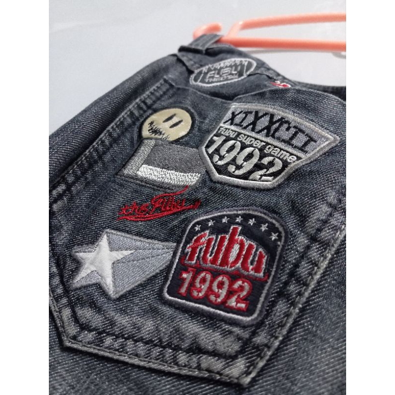 Jeans FUBU Collection like new 100% original full bordir